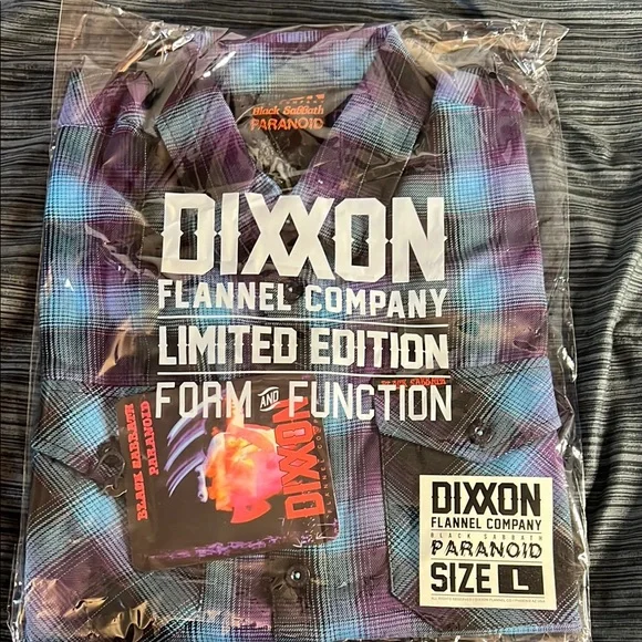 Dixxon paranoid flannel size L. - Picture 2 of 3